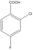 2-氯-4-氟苯甲酸