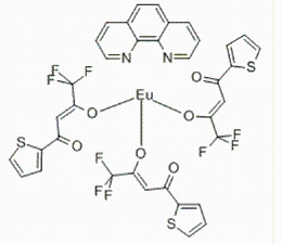 (1,10-菲咯啉)三[4,4,4-三氟-1-(2-噻吩基)-1,3-丁二酮]铕(III)