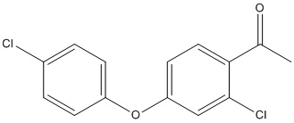 2-氯-4-(4-氯苯氧基)苯乙酮