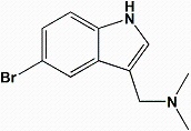 1-(5-溴-1H-吲哚-3-基)-N,N-二 &nbsp;甲基甲胺